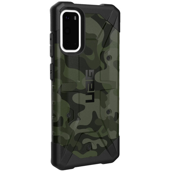 UAG - Pathfinder Backcover voor Samsung Galaxy S20 - Camo Forest Black