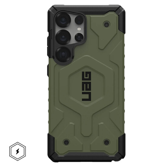 UAG - Pathfinder Backcover MagSafe voor Samsung Galaxy S25 Ultra - Olive Drab