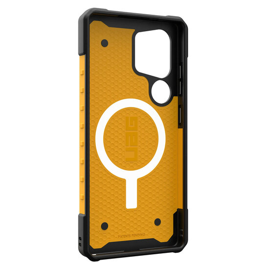 UAG - Pathfinder Backcover MagSafe voor Samsung Galaxy S25 Ultra - Heritage Yellow