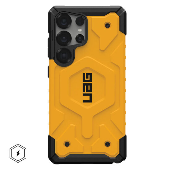 UAG - Pathfinder Backcover MagSafe voor Samsung Galaxy S25 Ultra - Heritage Yellow