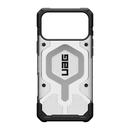 UAG - Pathfinder Backcover MagSafe voor Apple iPhone 17 Pro Max - Ice Silver