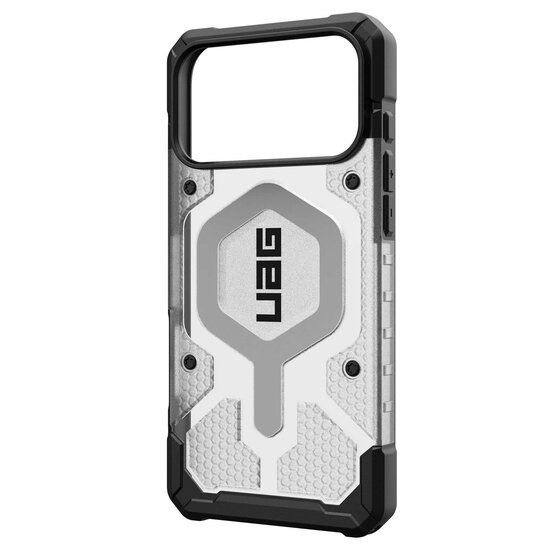 UAG - Pathfinder Backcover MagSafe voor Apple iPhone 17 Pro Max - Ice Silver