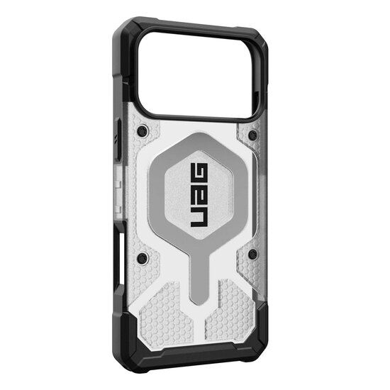 UAG - Pathfinder Backcover MagSafe voor Apple iPhone 17 Pro - Ice Silver