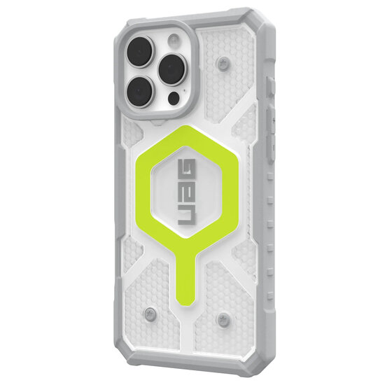 UAG - Pathfinder Backcover MagSafe voor Apple iPhone 16 Pro Max - Neon