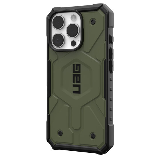 UAG - Pathfinder Backcover MagSafe voor Apple iPhone 16 Pro - Olive Drab