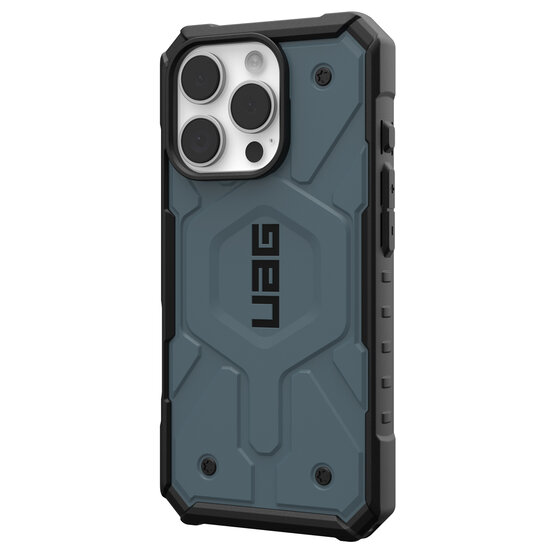 UAG - Pathfinder Backcover MagSafe voor Apple iPhone 16 Pro - Cloud Blue