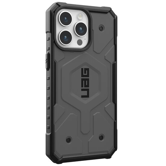 UAG - Pathfinder Backcover MagSafe voor Apple iPhone 15 Pro Max - Silver