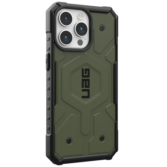 UAG - Pathfinder Backcover MagSafe voor Apple iPhone 15 Pro Max - Olive Drab
