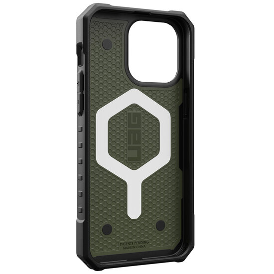 UAG - Pathfinder Backcover MagSafe voor Apple iPhone 15 Pro Max - Olive Drab