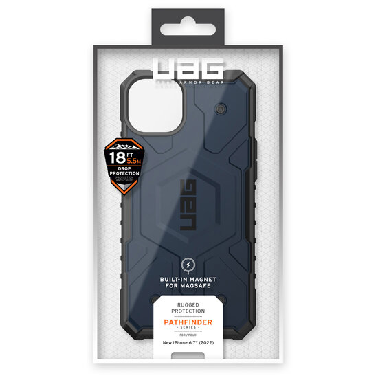 UAG - Pathfinder Backcover MagSafe voor Apple iPhone 14 Plus - Mallard