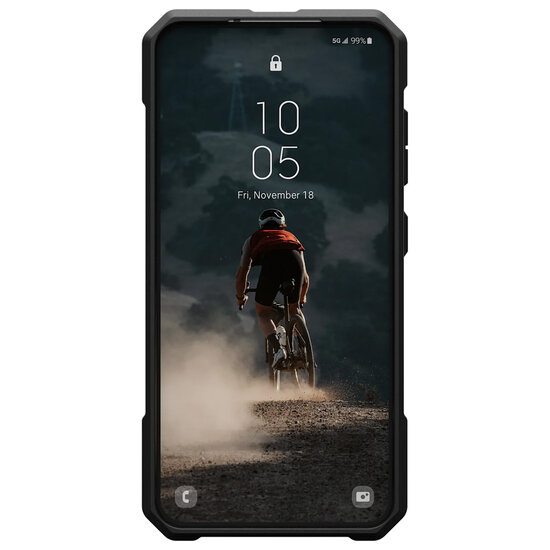 UAG - Monarch Pro Backcover voor Samsung Galaxy S25 - Kevlar Black