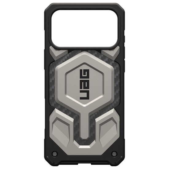 UAG - Monarch Pro Backcover voor Apple iPhone 17 Pro Max - Titanium