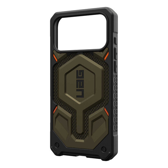 UAG - Monarch Pro Backcover voor Apple iPhone 17 Pro Max - Kevlar Element Green