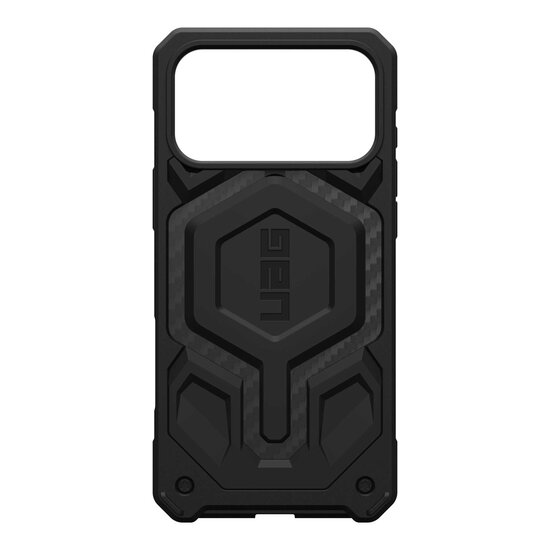 UAG - Monarch Pro Backcover voor Apple iPhone 17 Pro Max - Carbon Fiber