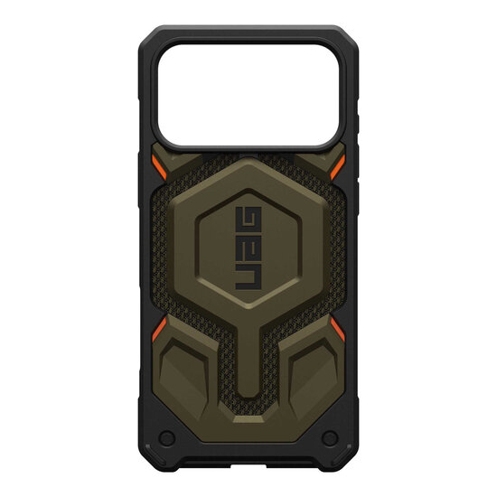 UAG - Monarch Pro Backcover voor Apple iPhone 17 Pro - Kevlar Element Green