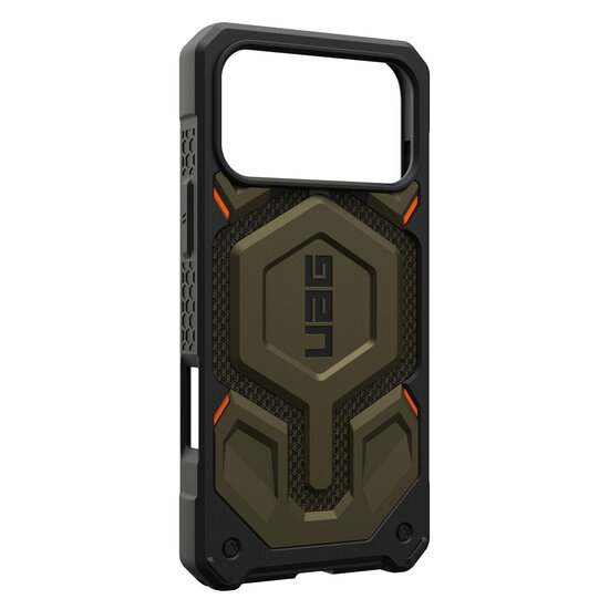 UAG - Monarch Pro Backcover voor Apple iPhone 17 Pro - Kevlar Element Green