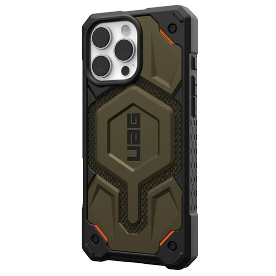 UAG - Monarch Pro Backcover voor Apple iPhone 16 Pro Max - Kevlar Element Green