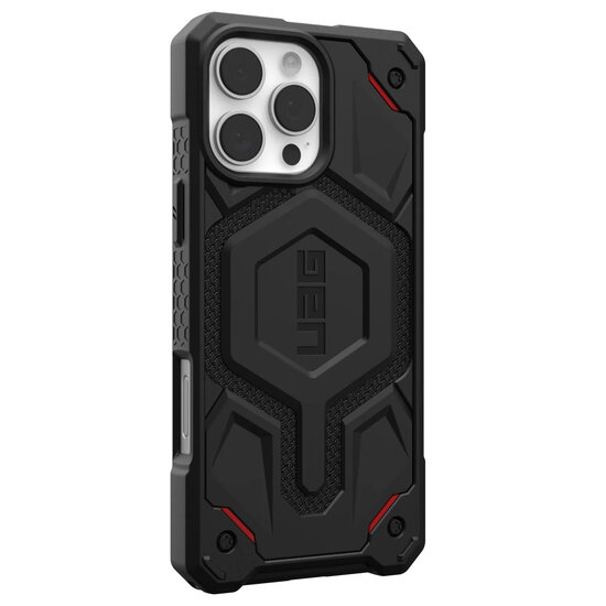 UAG - Monarch Pro Backcover voor Apple iPhone 16 Pro Max - Kevlar Black