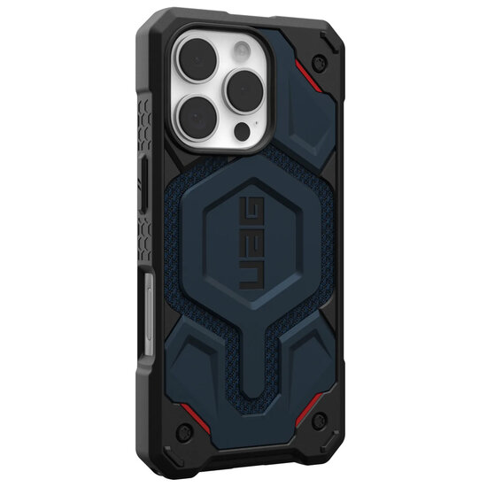 UAG - Monarch Pro Backcover voor Apple iPhone 16 Pro - Kevlar Mallard