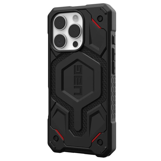 UAG - Monarch Pro Backcover voor Apple iPhone 16 Pro - Kevlar Black