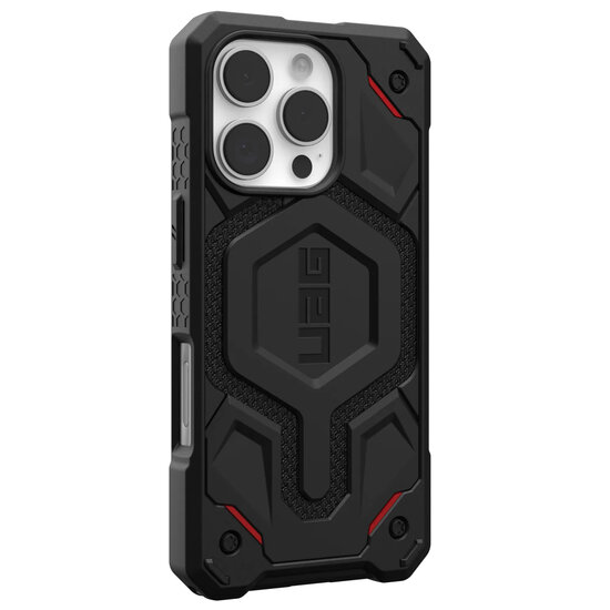 UAG - Monarch Pro Backcover voor Apple iPhone 16 Pro - Kevlar Black