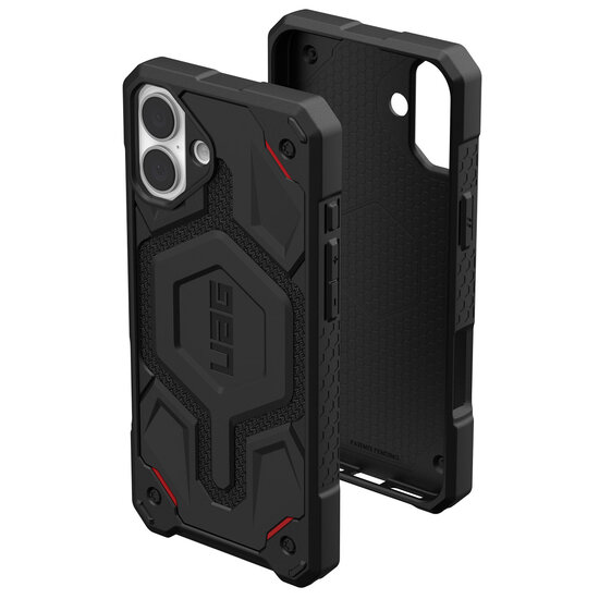 UAG - Monarch Pro Backcover voor Apple iPhone 16 Plus - Kevlar Black