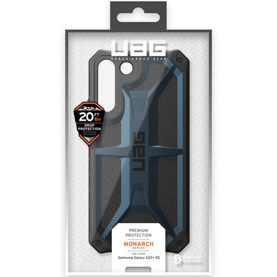 UAG - Monarch Backcover voor Samsung Galaxy S22 Plus - Mallard
