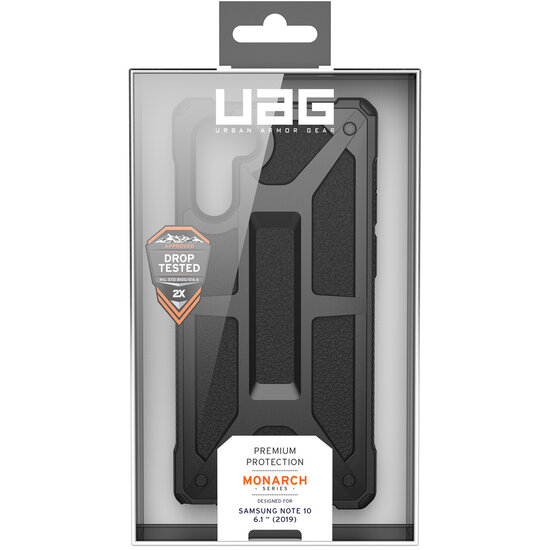 UAG - Monarch Backcover voor Samsung Galaxy Note 10 - Black