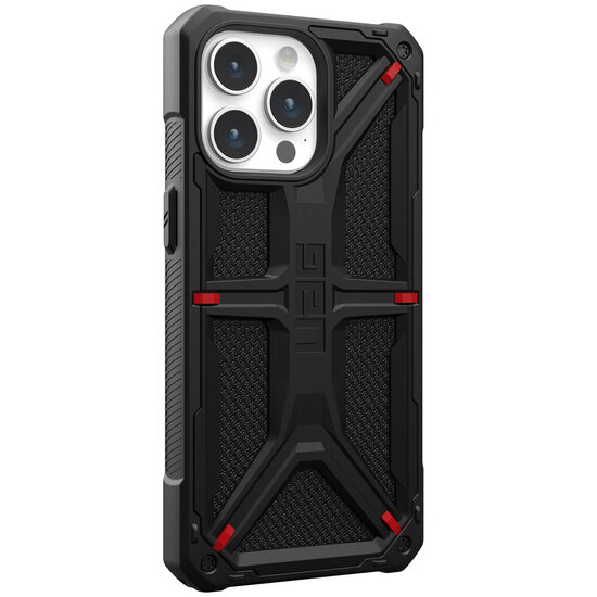 UAG - Monarch Backcover voor Apple iPhone 15 Pro Max - Kevlar Black