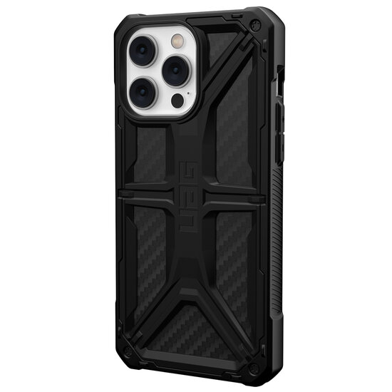 UAG - Monarch Backcover voor Apple iPhone 14 Pro Max - Carbon Fiber
