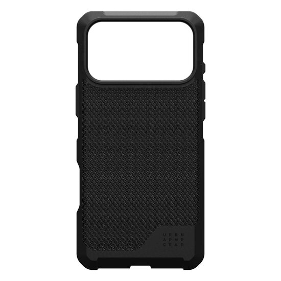 UAG - Metropolis LT MagSafe Backcover voor Apple iPhone 17 Pro Max - Kevlar Black
