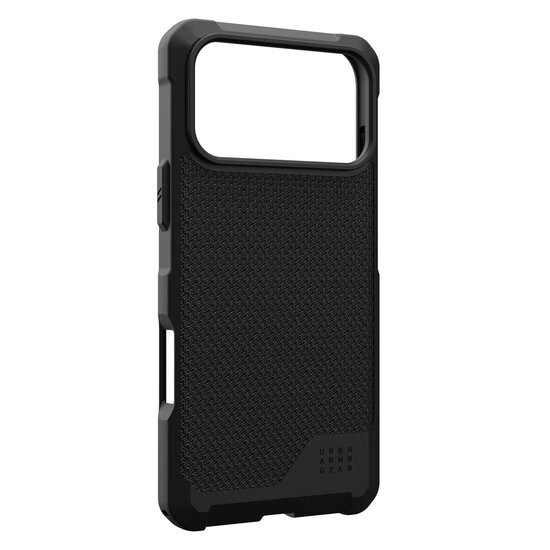 UAG - Metropolis LT MagSafe Backcover voor Apple iPhone 17 Pro Max - Kevlar Black