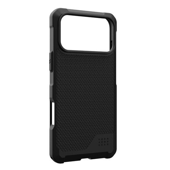 UAG - Metropolis LT MagSafe Backcover voor Apple iPhone 17 Pro - Kevlar Black
