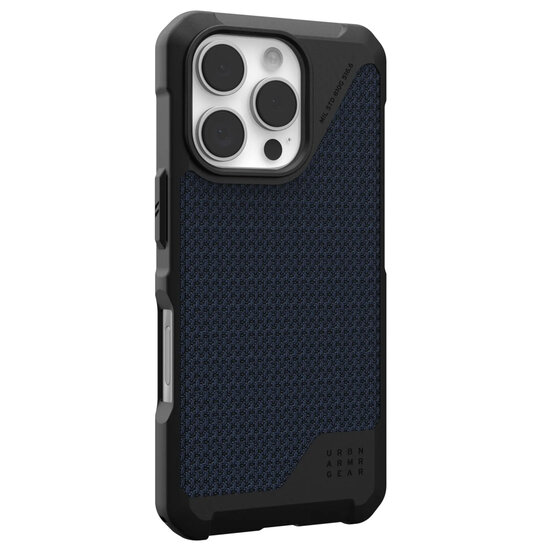 UAG - Metropolis LT MagSafe Backcover voor Apple iPhone 16 Pro - Kevlar Mallard