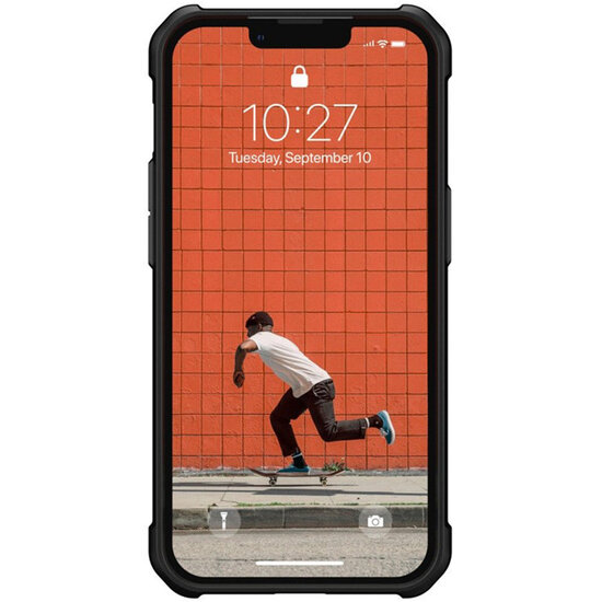 UAG - Metropolis LT Backcover voor Apple iPhone 13 - Kevlar Black