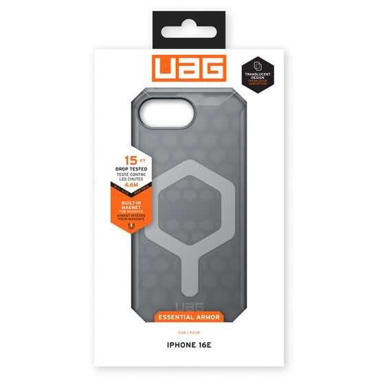 UAG - Essential Armor MagSafe voor Apple iPhone 16e - Ash
