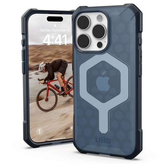 UAG - Essential Armor MagSafe voor Apple iPhone 16 Pro - Cloud Blue