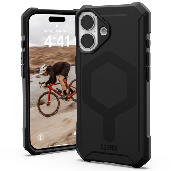 UAG - Essential Armor MagSafe voor Apple iPhone 16 - Black