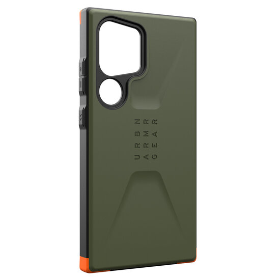UAG - Civilian Backcover voor Samsung Galaxy S24 Ultra - Olive Drab