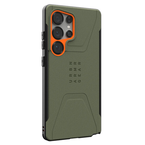 UAG - Civilian Backcover MagSafe voor Samsung Galaxy S25 Ultra - Drab Orange