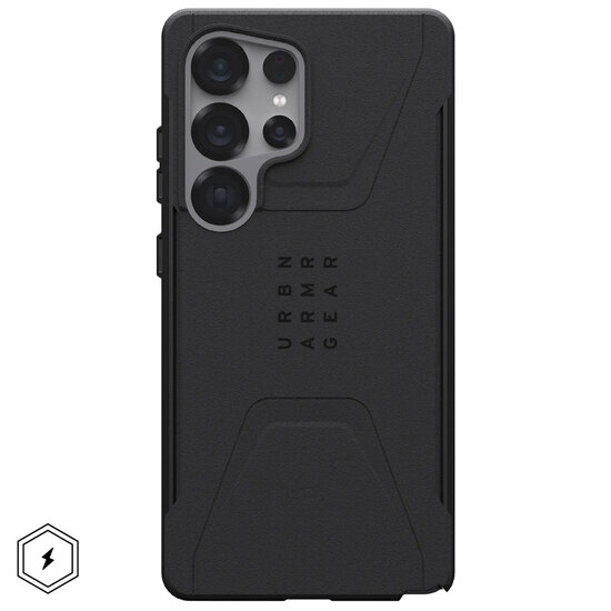 UAG - Civilian Backcover MagSafe voor Samsung Galaxy S25 Ultra - Black