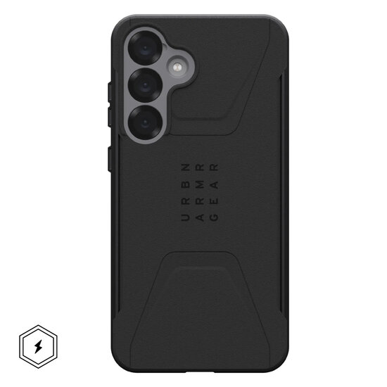 UAG - Civilian Backcover MagSafe voor Samsung Galaxy S25 Plus - Black