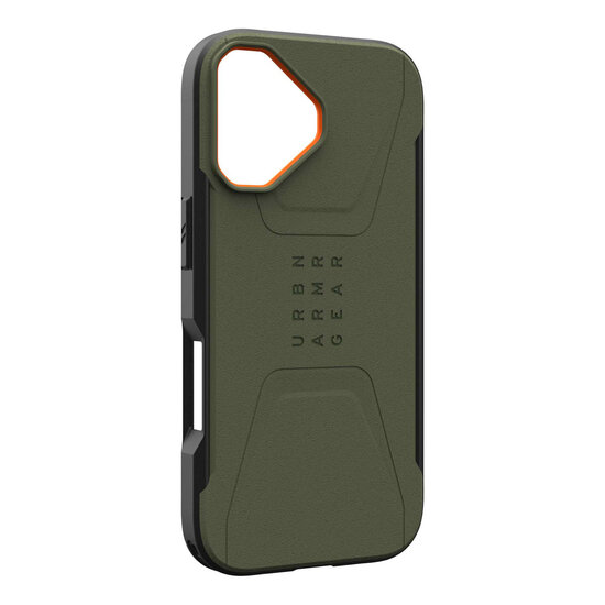 UAG - Civilian Backcover MagSafe voor Apple iPhone 17 - Olive Orange
