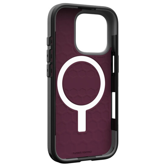 UAG - Civilian Backcover MagSafe voor Apple iPhone 16 Pro - Bordeaux