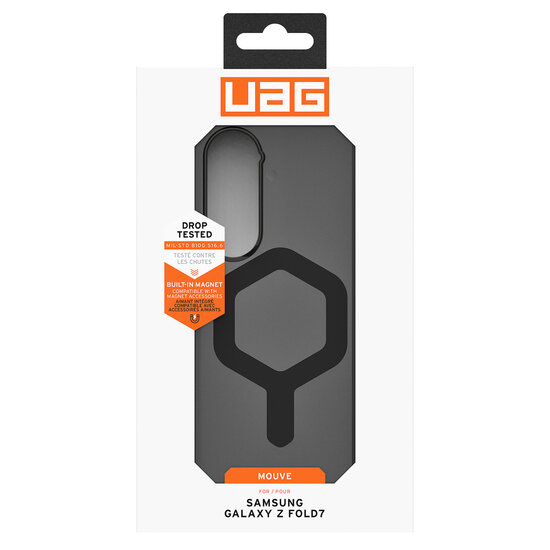 UAG - [U] Mouve Backcover met MagSafe voor Samsung Galaxy Z Fold 7 - Ash