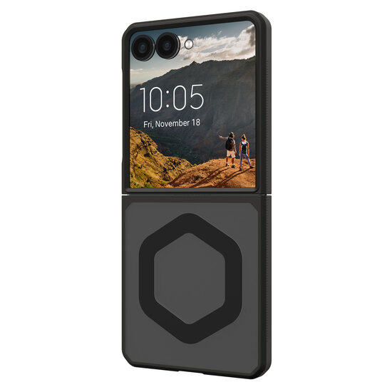 UAG - [U] Mouve Backcover met MagSafe voor Samsung Galaxy Z Flip 7 - Ash