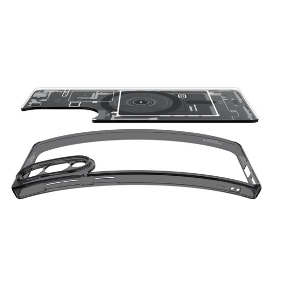 Spigen - Ultra Hybrid Zero One MagFit Backcover voor Samsung Galaxy S25 Edge - Black
