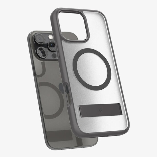 Spigen - Ultra Hybrid S MagSafe voor Apple iPhone 16 Pro Max - Frost Grey