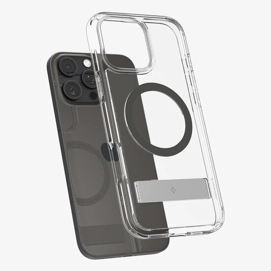 Spigen - Ultra Hybrid S MagSafe voor Apple iPhone 16 Pro - Graphite