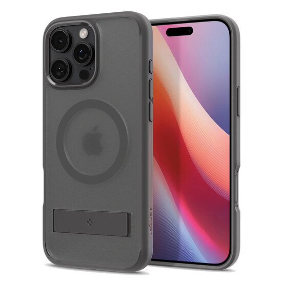 Spigen - Ultra Hybrid S MagSafe voor Apple iPhone 16 Pro - Frost Grey